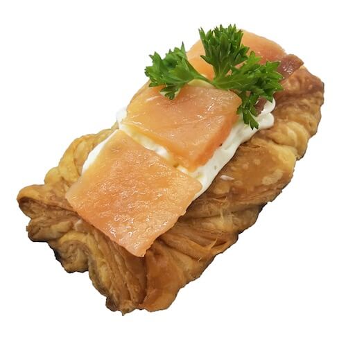 Mini Sandwich - Puff & Smoked Salmon Salmon Puff - SYB