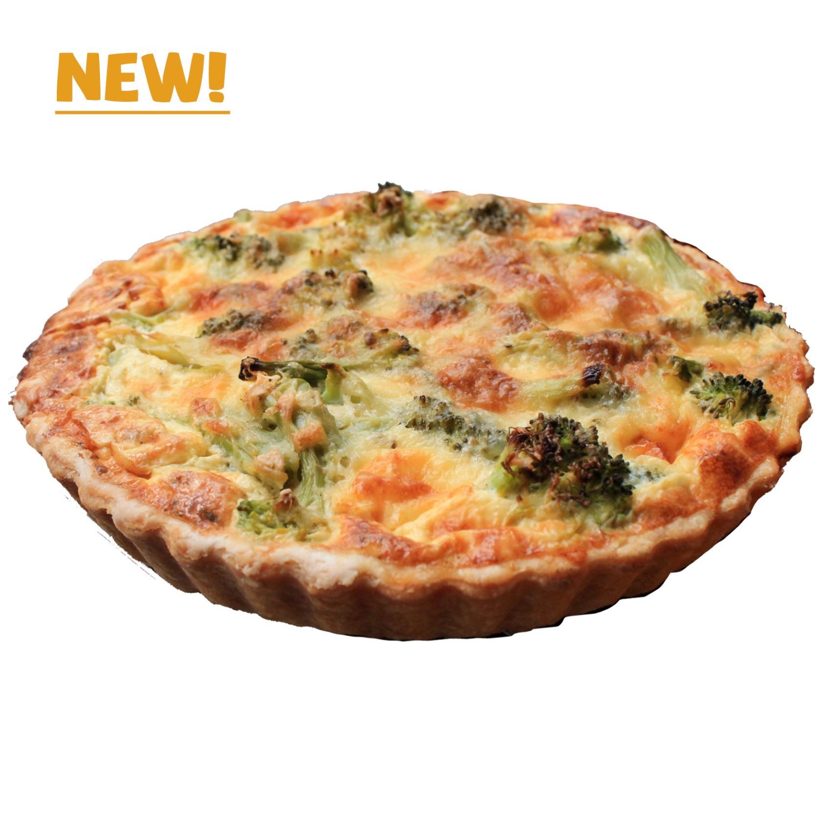 Broccoli & Mushroom Quiche
